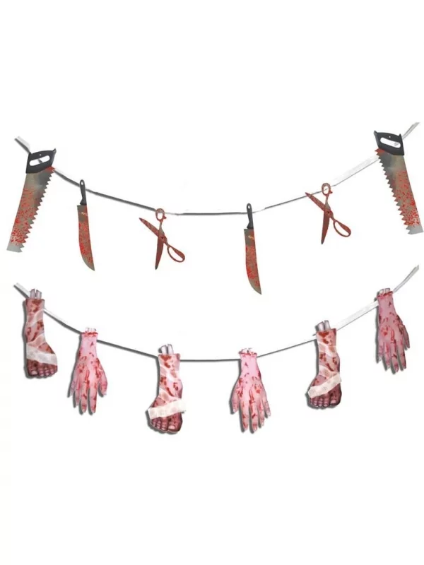 ESPA - Funny Fashion Guirlande De Boucher (Halloween,180 Cm) 1 ESPA - Funny Fashion Guirlande De Boucher (Halloween,180 Cm)