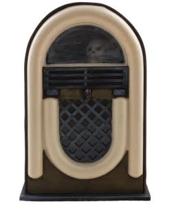 Jukebox Hanté Avec Lumière Et Musique -Halloween Soldes Boutique jukebox hante avec lumiere et musique 2