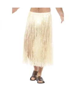 Smiffys Jupe Hawaïenne Hula Naturel