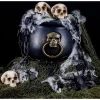 WIDMANN Kit De Décoration Halloween (chaudron, Crânes, Toile D'araignée Et Plus)