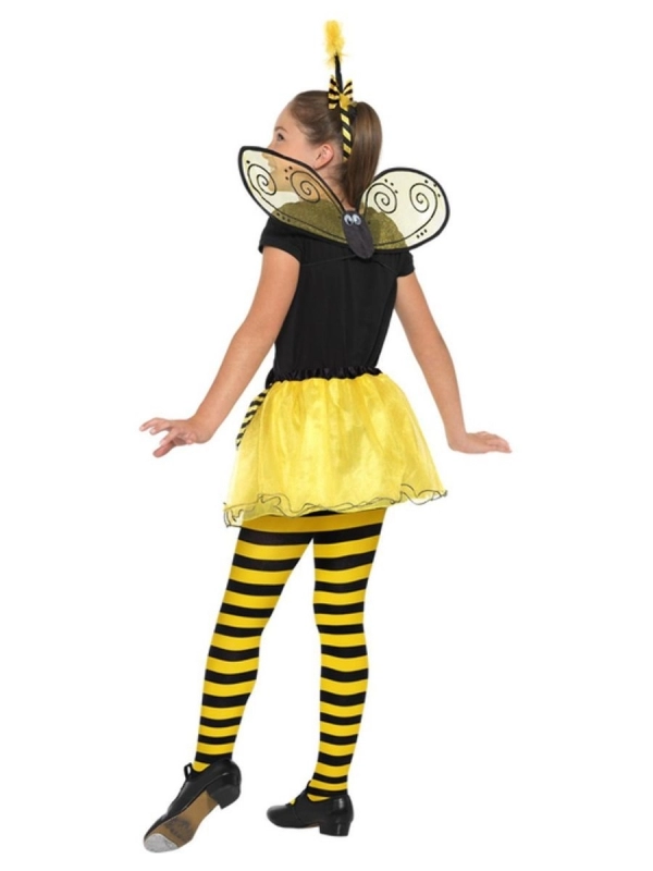 Smiffys Kit Enfant Bourdon Noir Et Jaune (tutu, Ailes Et Serre-tête) 2 Smiffys Kit Enfant Bourdon Noir Et Jaune (tutu, Ailes Et Serre-tête) – Image 2