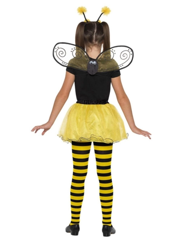 Smiffys Kit Enfant Bourdon Noir Et Jaune (tutu, Ailes Et Serre-tête) 3 Smiffys Kit Enfant Bourdon Noir Et Jaune (tutu, Ailes Et Serre-tête) – Image 3