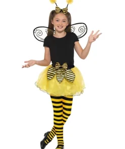 Smiffys Kit Enfant Bourdon Noir Et Jaune (tutu, Ailes Et Serre-tête)