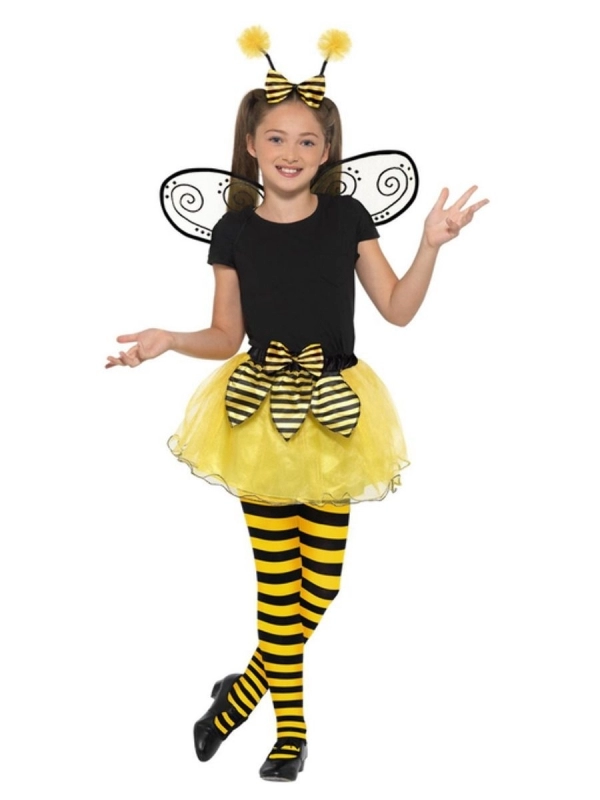 Smiffys Kit Enfant Bourdon Noir Et Jaune (tutu, Ailes Et Serre-tête) 1 Smiffys Kit Enfant Bourdon Noir Et Jaune (tutu, Ailes Et Serre-tête)