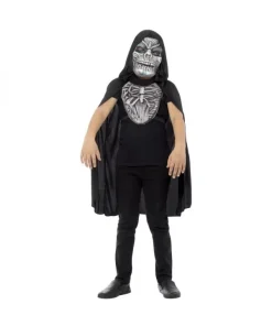 Smiffys Kit Enfant De La Mort, Avec Masque Et Plastron