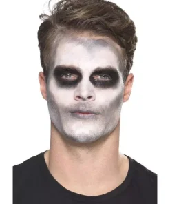 Smiffys Kit Maquillage Clown De La Mort (tatouage Visage, Peinture, Sangs Et Applicateurs) -Halloween Soldes Boutique kit maquillage clown de la mort tatouage visage peinture sangs et applicateurs 5