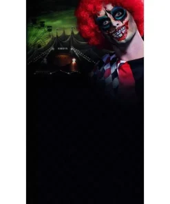 Smiffys Kit Maquillage Clown De La Mort (tatouage Visage, Peinture, Sangs Et Applicateurs) -Halloween Soldes Boutique kit maquillage clown de la mort tatouage visage peinture sangs et applicateurs 7