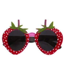 WIDMANN Lunettes Fraises Rouges Et Feuilles Vertes - Femme -Halloween Soldes Boutique lunettes fraises rouges et feuilles vertes femme 2