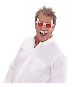 WIDMANN Lunettes Lapin Avec Moustache -Halloween Soldes Boutique lunettes lapin avec moustache 2