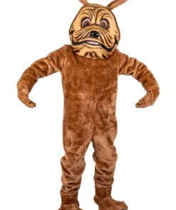 ESPA - Funny Fashion Mascotte Bulldog Marron Adulte Avec Accessoires