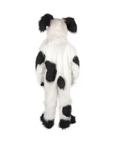 ESPA - Funny Fashion Mascotte Chien Blanc Et Noir Adulte Avec Accessoires -Halloween Soldes Boutique mascotte chien blanc et noir adulte avec accessoires 3
