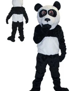 ESPA - Funny Fashion Mascotte De Panda Adulte Avec Accessoires -Halloween Soldes Boutique mascotte de panda adulte avec accessoires 1