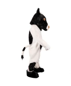 ESPA - Funny Fashion Mascotte De Vache Noir Et Blanc Avec Accessoires -Halloween Soldes Boutique mascotte de vache noir et blanc avec accessoires 1