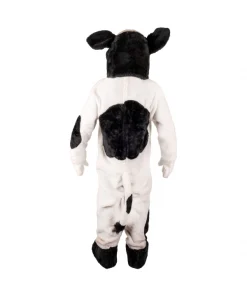 ESPA - Funny Fashion Mascotte De Vache Noir Et Blanc Avec Accessoires -Halloween Soldes Boutique mascotte de vache noir et blanc avec accessoires 2