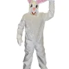 Mascotte Lapin Blanc Adulte