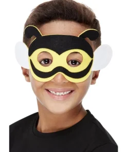Smiffys Masque D'abeille En Feutre Avec élastique (enfant) -Halloween Soldes Boutique masque d abeille en feutre avec elastique enfant 2