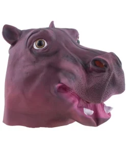 Masque D'hippopotame En Latex Pour Adulte