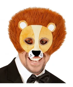 WIDMANN Masque De Lion Peluche Pour Adulte -Halloween Soldes Boutique masque de lion peluche pour adulte 1