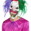 Smiffys Masque Intégral Clown Tueur Avec Cheveux