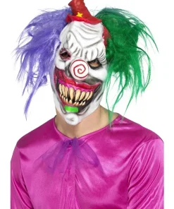Smiffys Masque Intégral Clown Tueur Avec Cheveux
