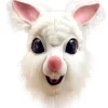 Masque Lapin Blanc Adulte En Latex