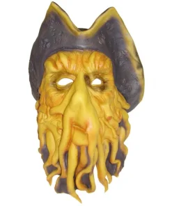 Masque Pirate Pirate Des Caraïbes Avec Tricorne - Latex