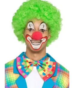 Smiffys Nœud Papillon Clown, Néon