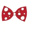 WIDMANN Noeud Papillon Clown Rouge à Pois Blanc