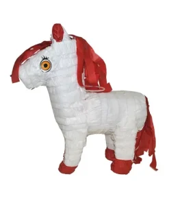 Pinata Anniversaire Poney Blanc