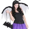 WIDMANN Pochette Chauve-souris Noire, Femme Et Fille