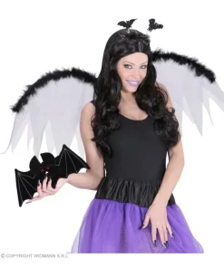 WIDMANN Pochette Chauve-souris Noire, Femme Et Fille -Halloween Soldes Boutique pochette chauve souris noire femme et fille 3