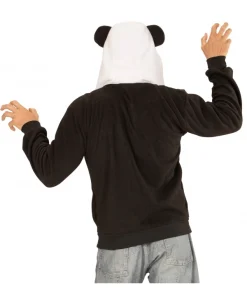 WIDMANN Polaire Avec Capuche Tête De Panda Pour Adulte 6 WIDMANN Polaire Avec Capuche Tête De Panda Pour Adulte -Halloween Soldes Boutique polaire avec capuche tete de panda pour adulte 2