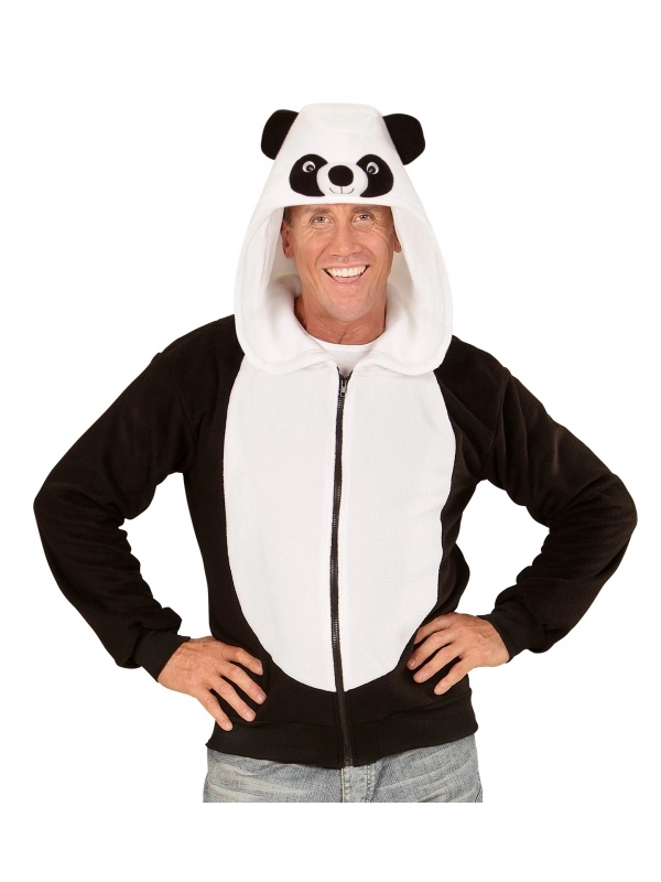 WIDMANN Polaire Avec Capuche Tête De Panda Pour Adulte 4 WIDMANN Polaire Avec Capuche Tête De Panda Pour Adulte – Image 4