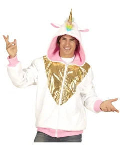 WIDMANN Polaire Licorne Avec Capuche Pour Adulte -Halloween Soldes Boutique polaire licorne avec capuche pour adulte 2