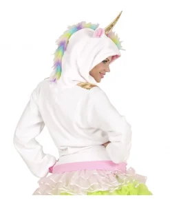 WIDMANN Polaire Licorne Avec Capuche Pour Adulte -Halloween Soldes Boutique polaire licorne avec capuche pour adulte 3
