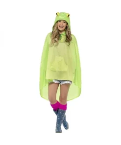 Smiffys Poncho Party Imperméable Grenouille