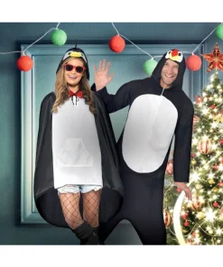 Smiffys Poncho Party Imperméable Pingouin