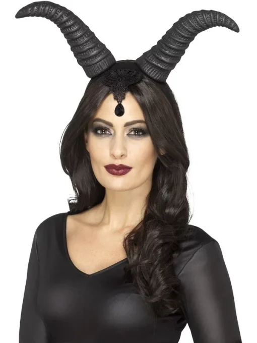 Smiffys Serre-tête Reine Démoniaque Avec Cornes 8 Smiffys Serre-tête Reine Démoniaque Avec Cornes -Halloween Soldes Boutique serre tete reine demoniaque avec cornes