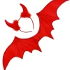 WIDMANN Set Diable Rouge (ailes Et Serre-têtes Cornes)