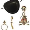 WIDMANN Set Pirate Avec Cache œil Et Boucle D'oreille