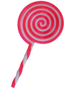 ESPA - Funny Fashion Sucette Sucre D'orge, Rose Et Blanc