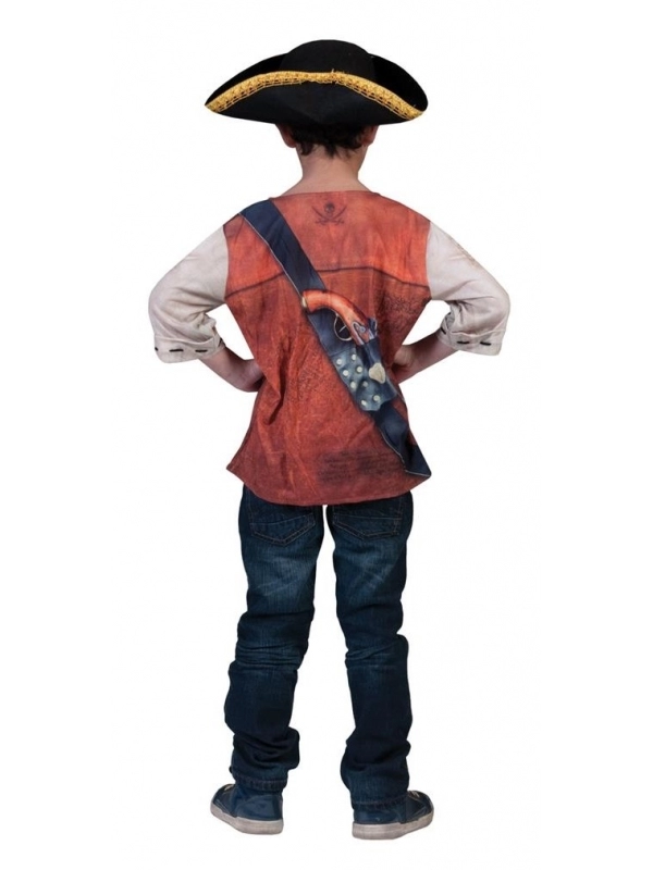 T-shirt 3 D Pirate Enfant 3/4 Au 4/5 Ans 2 T-shirt 3 D Pirate Enfant 3/4 Au 4/5 Ans – Image 2