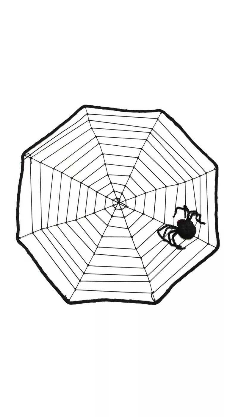 Toile D'araignée Avec Araignée Pour Halloween 3 Toile D'araignée Avec Araignée Pour Halloween – Image 3