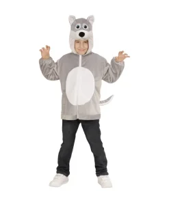 WIDMANN Veste Peluche à Capuche Avec Tête De Loup