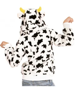 WIDMANN Veste Polaire Avec Capuche Tête De Vache Pour Adulte 7 WIDMANN Veste Polaire Avec Capuche Tête De Vache Pour Adulte -Halloween Soldes Boutique veste polaire avec capuche tete de vache pour adulte 3